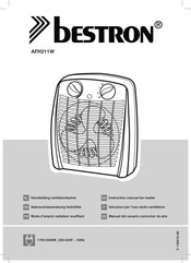 Bestron AFH211W Manual Del Usuario