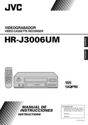 JVC HR-J3006UM Manual De Instrucciones