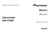 Pioneer DEH-X5700BT Manual De Instrucciones