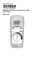 Extech Instruments EX43 Manual Del Usuario