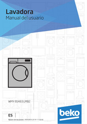 Beko WMY 81483 LMB2 Manual Del Usuario