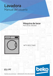 Beko WITV 8612 XW0 Manual Do Utilizador