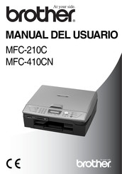 Brother MFC-210C Manual Del Usuario