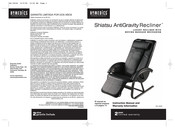 HoMedics AntiGravity Recliner AG-3002 Manual De Instrucciones