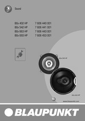 Blaupunkt 7 606 440 001 Instrucciones De Instalación