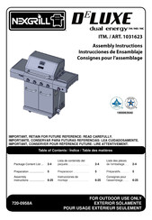 Nexgrill Deluxe 720-0958A Instrucciones De Montaje