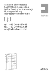 Extendo atelier Instrucciones De Montaje