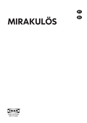 IKEA MIRAKULÖS Manual Del Usuario