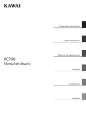 Kawai KCP90 Manual De Usuario