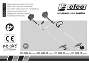 Efco DS 2600 4T Manual De Instrucciones