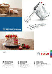 Bosch MFQ2 Serie Instrucciones De Uso