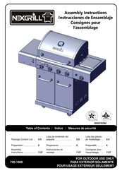 Nexgrill 720-1008 Instrucciones De Montaje