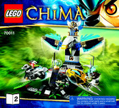 LEGO Legends of Chima 70011 Manual De Instrucciones