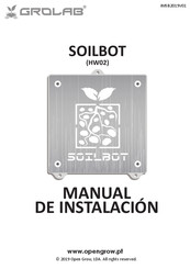 GROLAB SOILBOT HW02 Manual De Instalación