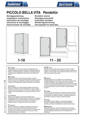 ShowerLux PICCOLO BELLA VITA Instrucciones De Montaje