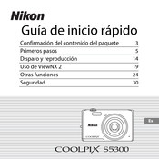 Nikon COOLPIX S5300 Guia De Inicio Rapido