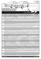 ECS Electronics PE-061-D1 Instrucciones De Montaje