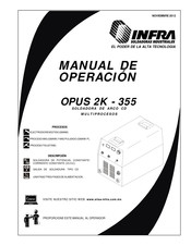 Infra OPUS 2K - 355 Manual De Operación