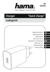 Hama Quick Charge Instrucciones De Uso