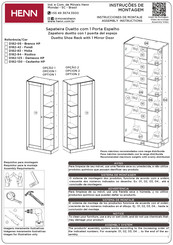 HENN D182-123 Instrucciones De Montaje