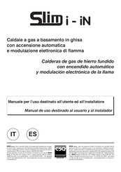 Baxi Slim iN Serie Manual De Uso Destinado Al Usuario Y Al Instalador