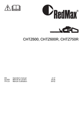 RedMax CHTZ600 Manual De Usuario
