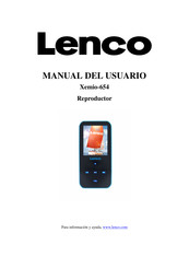 Lenco Xemio-654 Manual Del Usuario