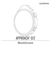 Garmin APPROACH G12 Manual Del Usuario