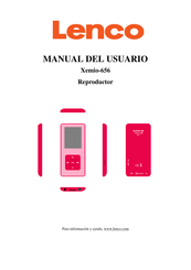 Lenco Xemio-656 Manual Del Usuario