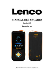 Lenco Xemio-550 Manual Del Usuario