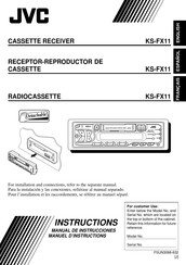 JVC KS-FX11 Manual De Instrucciones
