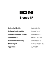 ION Bronco LP Guia De Inicio Rapido