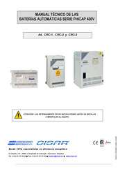 CISAR PHICAP Serie Manual Tecnico