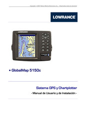 Lowrance GlobalMap 5150c Manual De Usuario Y De Instalación