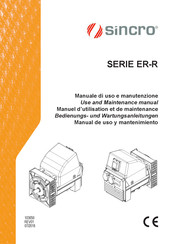 Sincro ER-R Serie Manual De Uso Y Mantenimiento