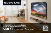 Sanus VML5 Manual Del Usario