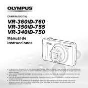 Olympus VR-340/D-750 Manual De Instrucciones