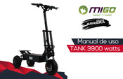 Migo TANK 3900 watts Manual De Uso