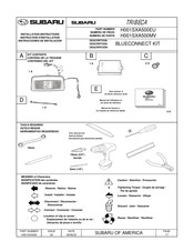 Subaru H001SXA500EU Instrucciones De Instalación