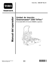 Toro Greensmaster 3300 TriFlex Manual Del Operario