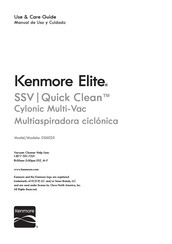 KENMORE ELITE SSV | Quick Clean DS6025 Manual De Uso Y Cuidado