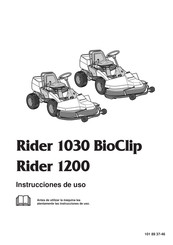 Husqvarna Rider 1200 Instrucciones De Uso