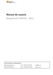 LVI MagniLink S BASIC - Mac Manual De Usuario