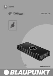 Blaupunkt GTA 470 Mystic Manual De Instrucciones