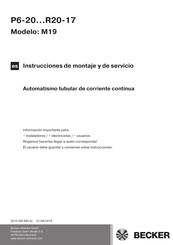 Becker M19 Instrucciones De Montaje