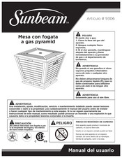 Sunbeam 9306 Manual Del Usuario