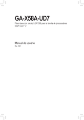 Gigabyte GA-X58A-UD7 Manual De Usuario