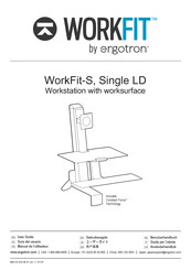 Ergotron WorkFit-S Single LD Guia Del Usuario