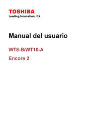 Toshiba ENCORE Manual Del Usuario