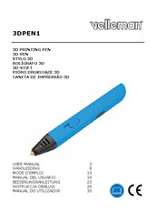 Velleman 3DPEN1 Manual Del Usuario